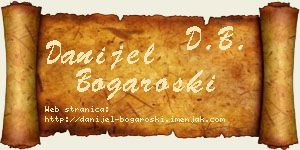 Danijel Bogaroški vizit kartica